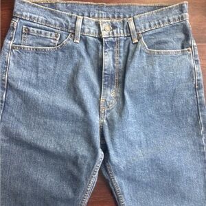 Levi’s 505 Red Tab Straight Leg Jeans 33x34 Classic Fit Denim Y2K 2000s